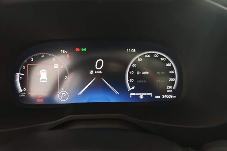 Used Toyota RAV4 2023 2.0L CVT Two-Wheel Drive Fashion Plus Edition Instrument Cluster