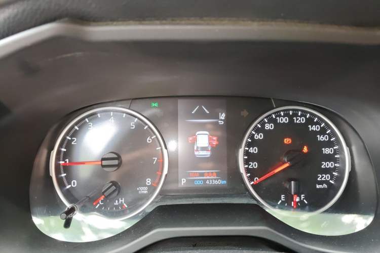 Used Toyota RAV4 2023 2.0L CVT Two-Wheel Drive Urban Edition Instrument Cluster