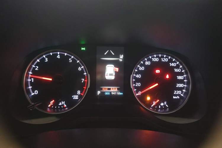 Used Toyota RAV4 2023 2.0L CVT Two-Wheel Drive Urban Edition Instrument Cluster