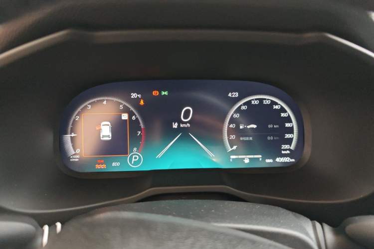 Used Toyota RAV4 2023 2.0L CVT Two-Wheel Drive 20th Anniversary Platinum Edition Instrument Cluster