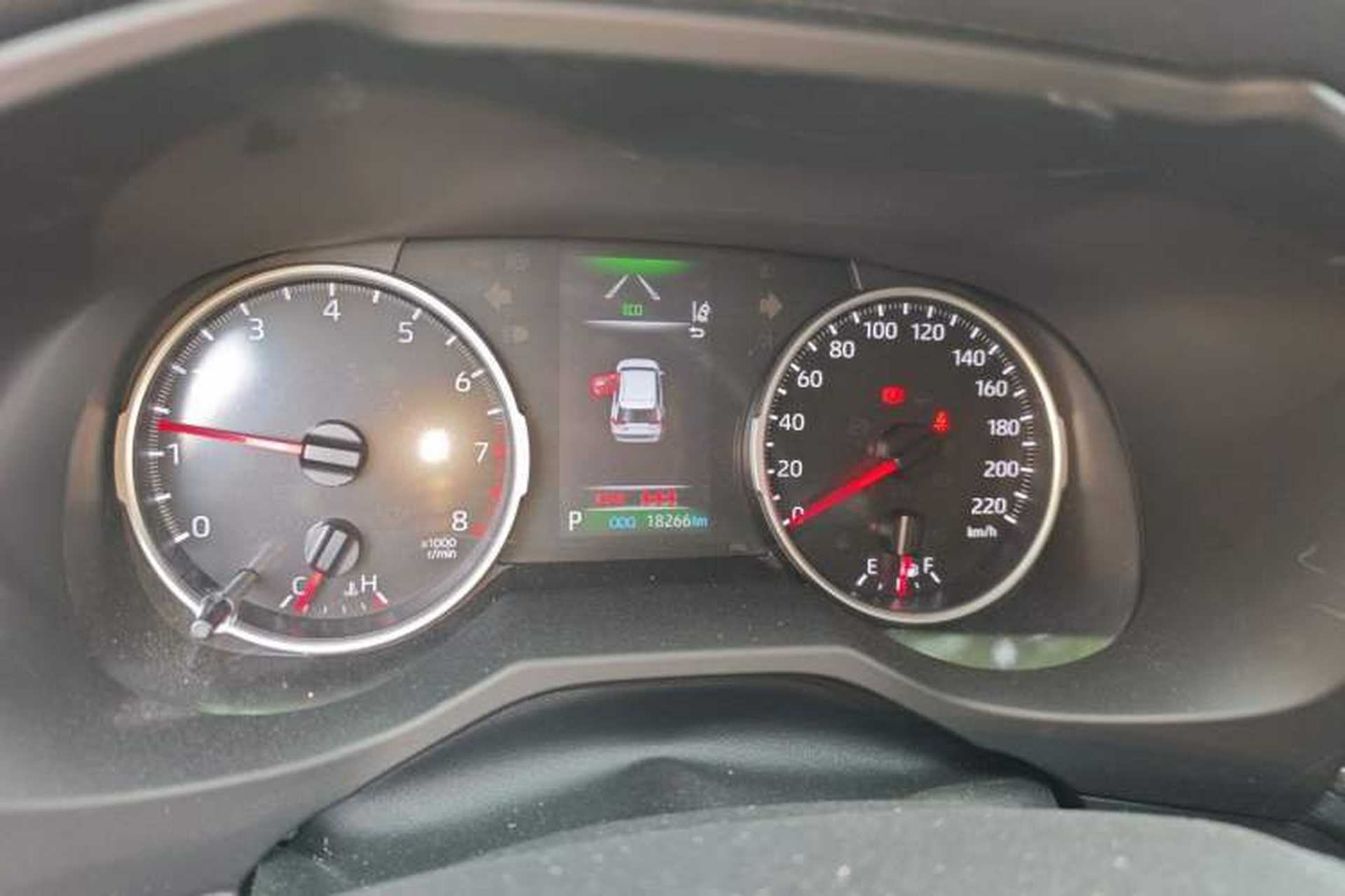 Used Toyota RAV4 2023 2.0L CVT Two-Wheel Drive Urban Edition Instrument Cluster