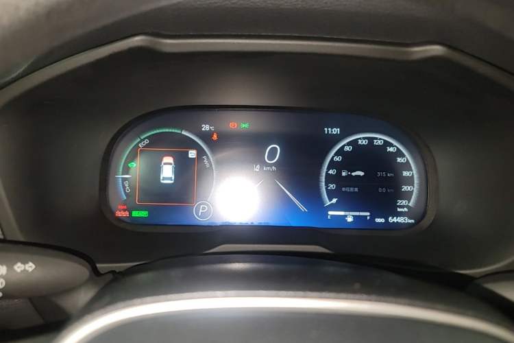 Used Toyota RAV4 2023 Dual-Motor 2.5L E-CVT Two-Wheel Drive Elite Edition Instrument Cluster