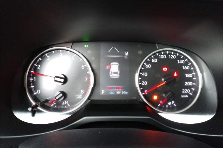 Used Toyota RAV4 2023 2.0L CVT Two-Wheel Drive Urban Edition Instrument Cluster