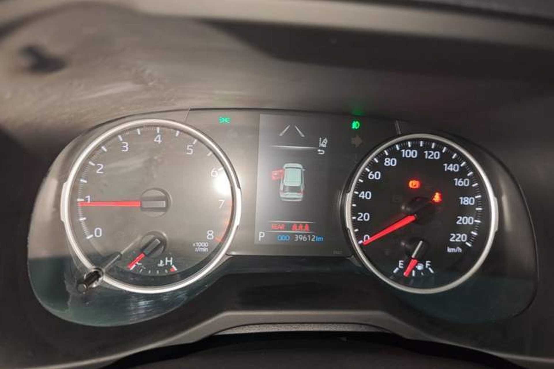 Used Toyota RAV4 2023 2.0L CVT Two-Wheel Drive Urban Edition Instrument Cluster