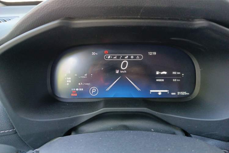 Used Toyota RAV4 2023 2.0L CVT Two-Wheel Drive 20th Anniversary Platinum Edition Instrument Cluster
