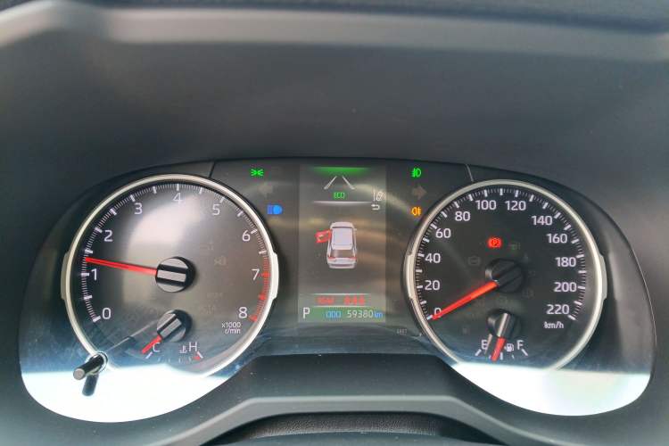 Used Toyota RAV4 2023 2.0L CVT Two-Wheel Drive Urban Edition Instrument Cluster