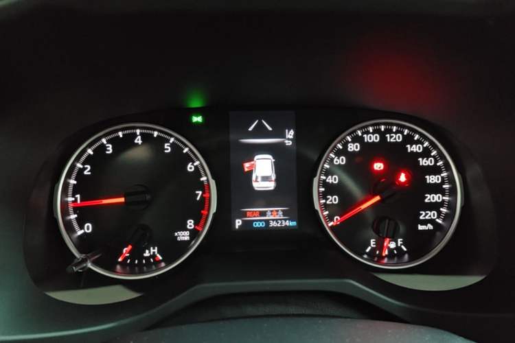 Used Toyota RAV4 2023 2.0L CVT Two-Wheel Drive Urban Edition Instrument Cluster