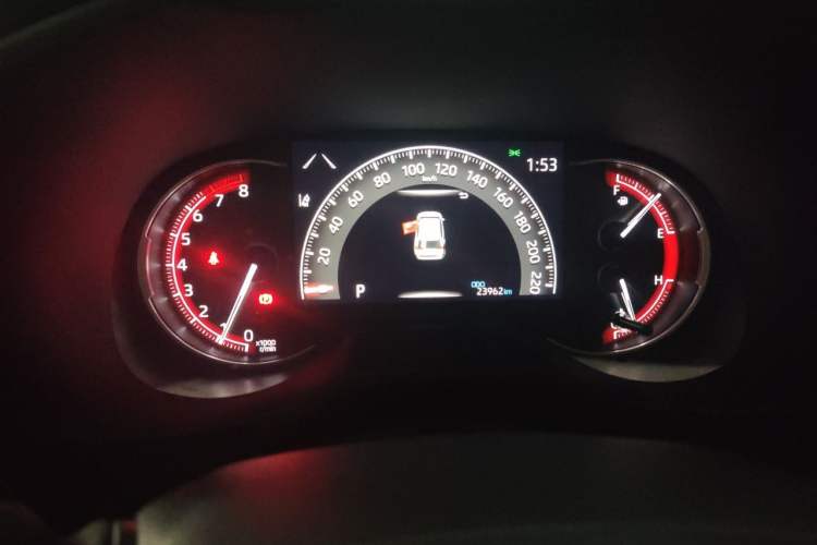 Used Toyota RAV4 2023 2.0L CVT Two-Wheel Drive Fashion Edition Instrument Cluster