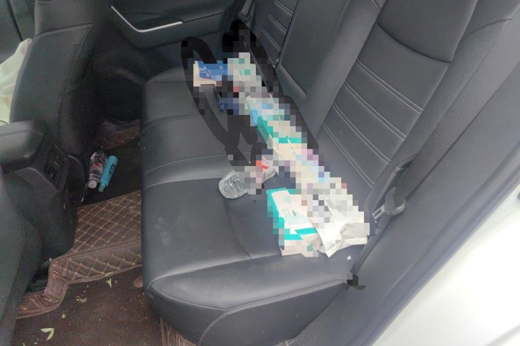 Used Toyota RAV4 2023 2.0L CVT Two-Wheel Drive 20th Anniversary Platinum Edition Left Rear Seat