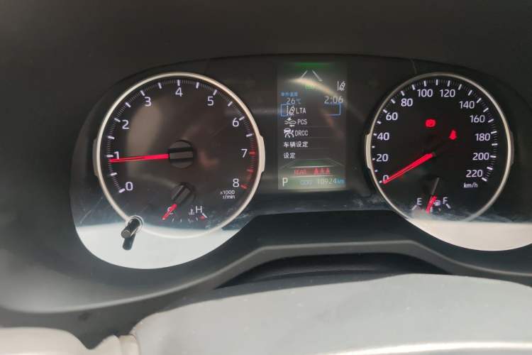 Used Toyota RAV4 2023 2.0L CVT Two-Wheel Drive Urban Edition Odometer Close Up