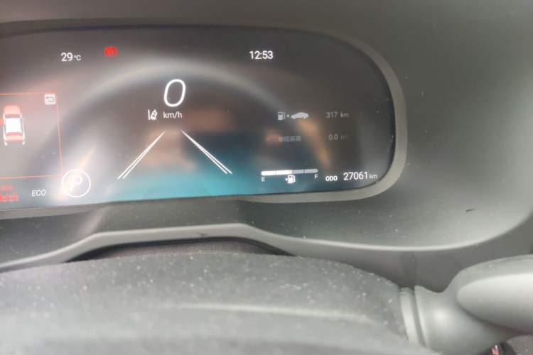 Used Toyota RAV4 2023 2.0L CVT Two-Wheel Drive Fashion Plus Edition Odometer Close Up