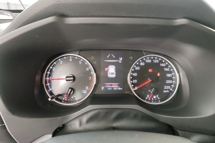 Used Toyota RAV4 2023 2.0L CVT Two-Wheel Drive Urban Edition Odometer Close Up