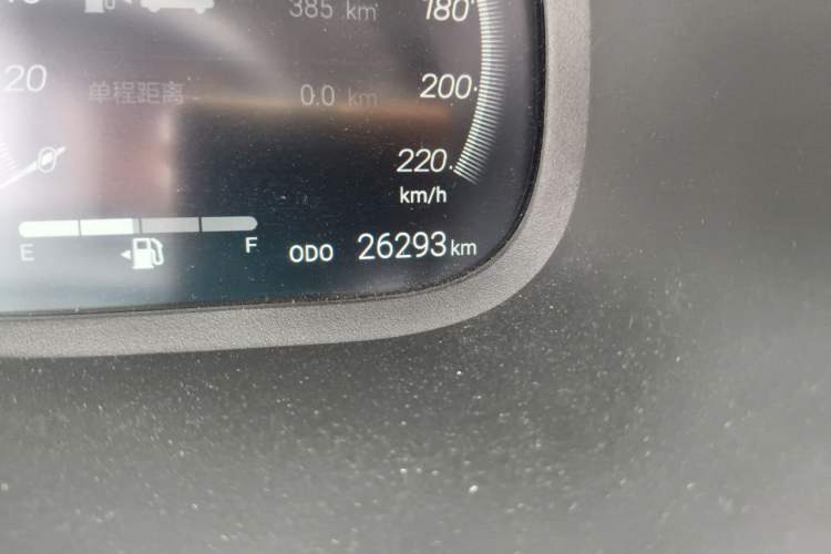 Used Toyota RAV4 2023 Dual-Engine 2.5L E-CVT Two-Wheel Drive Elite Plus Edition Odometer Close Up