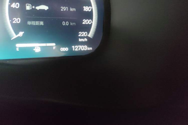 Used Toyota RAV4 2023 2.0L CVT Two-Wheel Drive Fashion Plus Edition Odometer Close Up