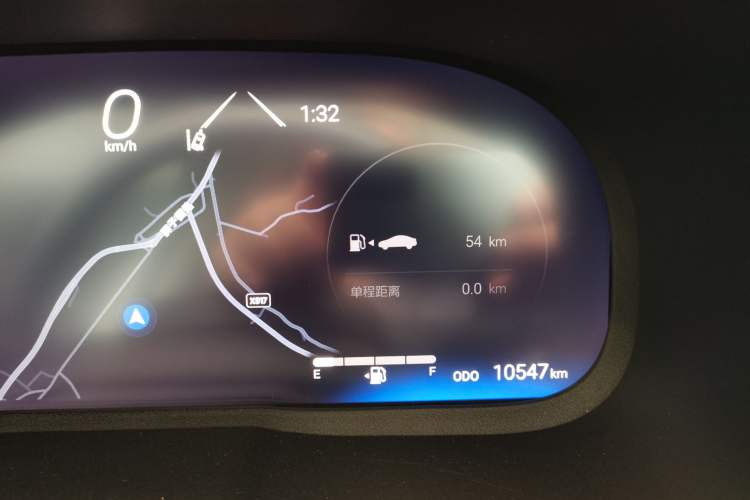 Used Toyota RAV4 2023 2.0L CVT Two-Wheel Drive Fashion Plus Edition Odometer Close Up