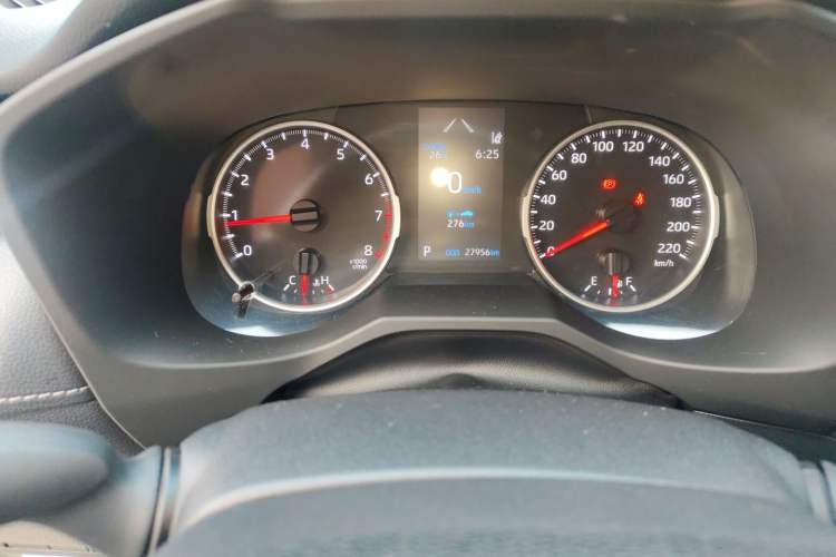 Used Toyota RAV4 2023 2.0L CVT Two-Wheel Drive Urban Edition Odometer Close Up