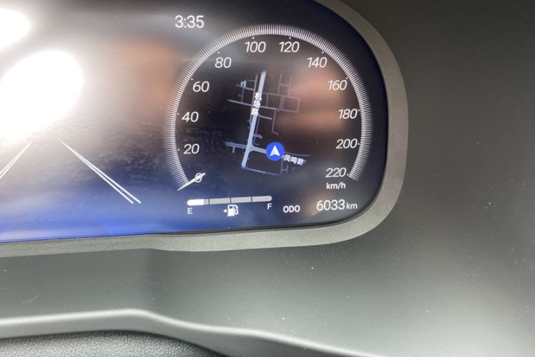 Used Toyota RAV4 2023 2.0L CVT Two-Wheel Drive 20th Anniversary Platinum Edition Odometer Close Up