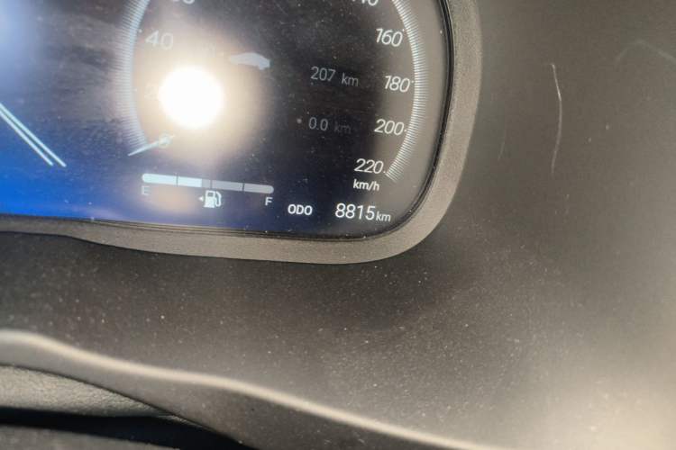 Used Toyota RAV4 2023 2.0L CVT Two-Wheel Drive Fashion Plus Edition Odometer Close Up