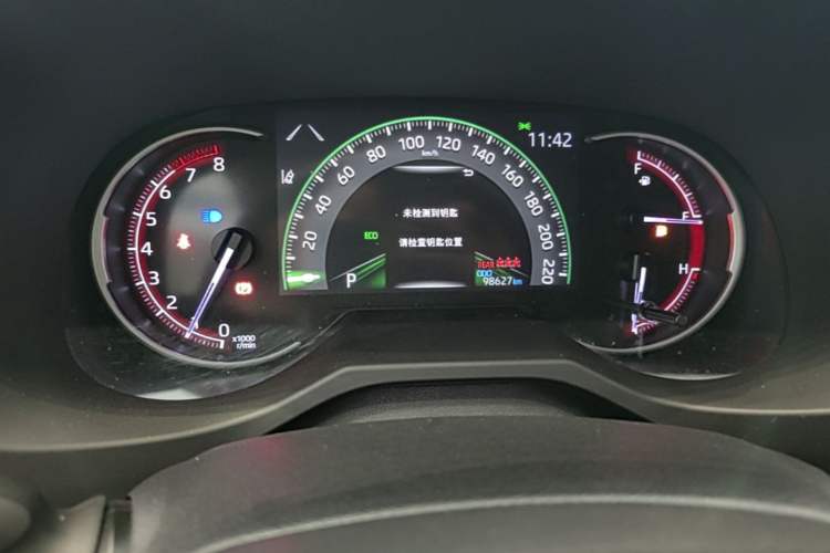 Used Toyota RAV4 2023 2.0L CVT Two-Wheel Drive Fashion Edition Odometer Close Up