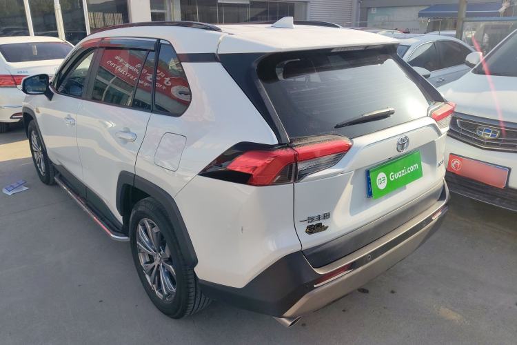 Used Toyota RAV4 2023 2.0L CVT Two-Wheel Drive 20th Anniversary Platinum Edition Rear Left 45 Deg