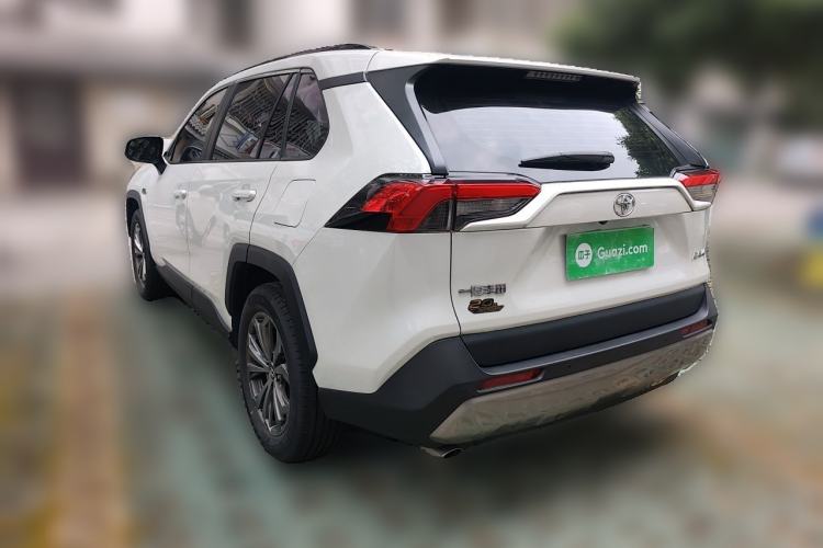 Used Toyota RAV4 2023 2.0L CVT Two-Wheel Drive 20th Anniversary Platinum Edition Rear Left 45 Deg