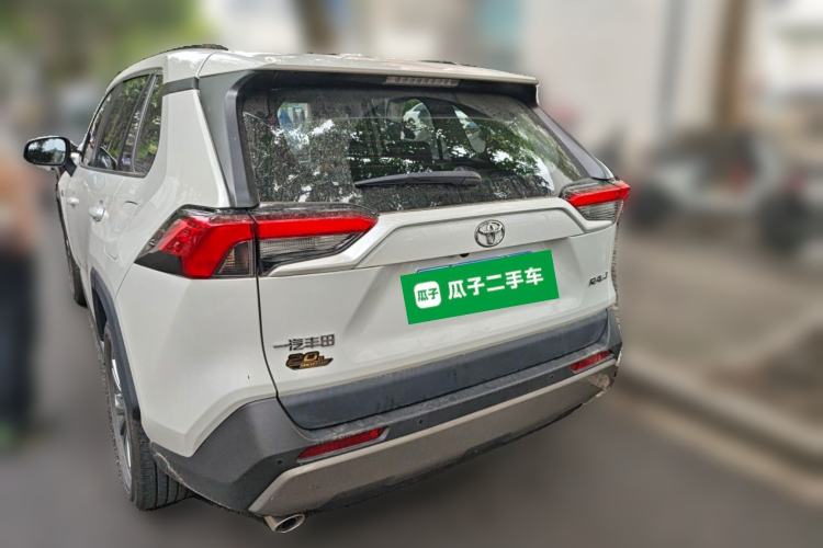 Used Toyota RAV4 2023 2.0L CVT Two-Wheel Drive 20th Anniversary Platinum Edition Rear Left 45 Deg