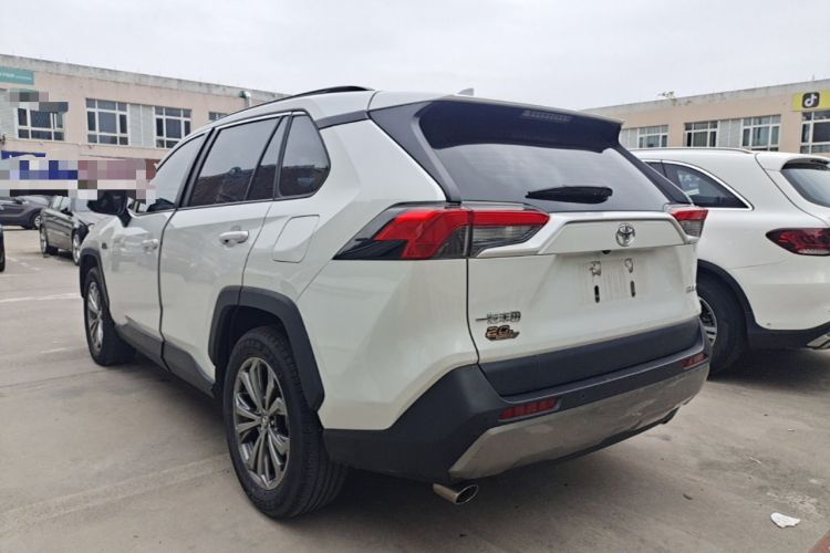 Used Toyota RAV4 2023 2.0L CVT Two-Wheel Drive 20th Anniversary Platinum Edition Rear Left 45 Deg