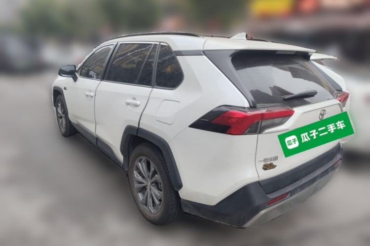 Used Toyota RAV4 2023 2.0L CVT Two-Wheel Drive 20th Anniversary Platinum Edition Rear Left 45 Deg