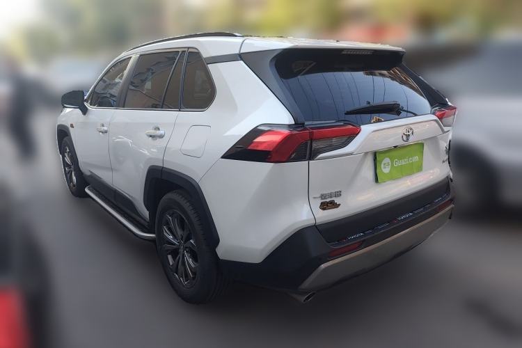 Used Toyota RAV4 2023 2.0L CVT Two-Wheel Drive 20th Anniversary Platinum Edition Rear Left 45 Deg