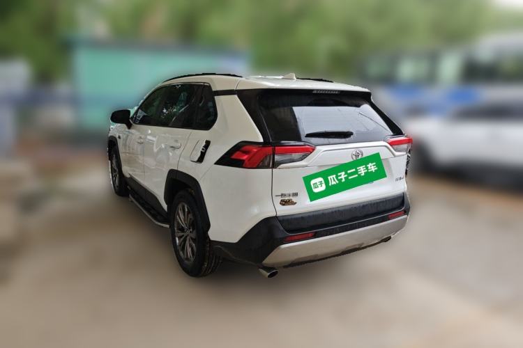 Used Toyota RAV4 2023 2.0L CVT Two-Wheel Drive 20th Anniversary Platinum Edition Rear Left 45 Deg