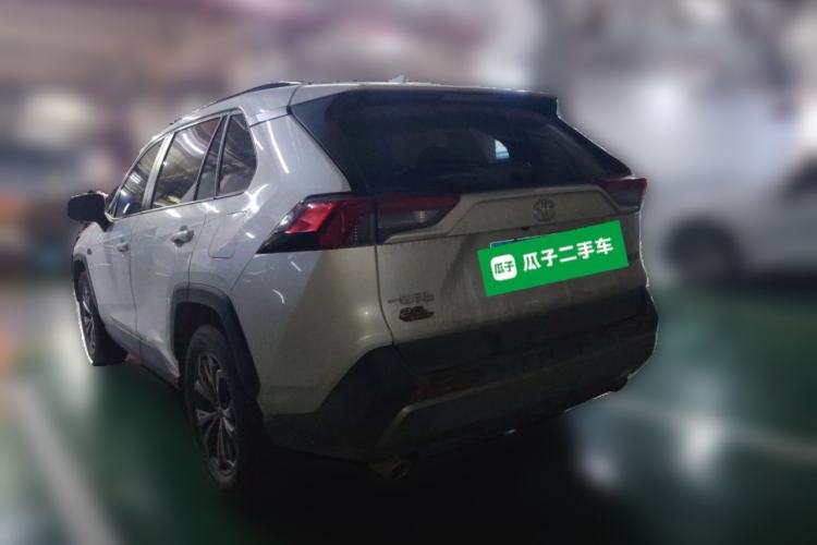 Used Toyota RAV4 2023 2.0L CVT Two-Wheel Drive 20th Anniversary Platinum Edition Rear Left 45 Deg