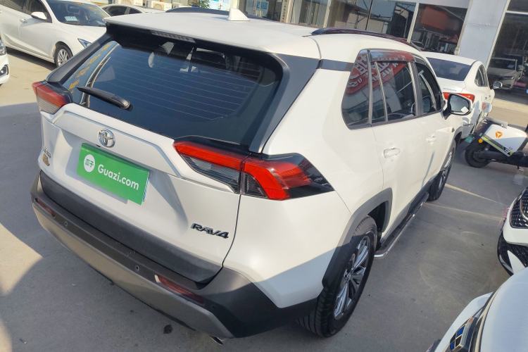 Used Toyota RAV4 2023 2.0L CVT Two-Wheel Drive 20th Anniversary Platinum Edition Rear Right 45 Deg