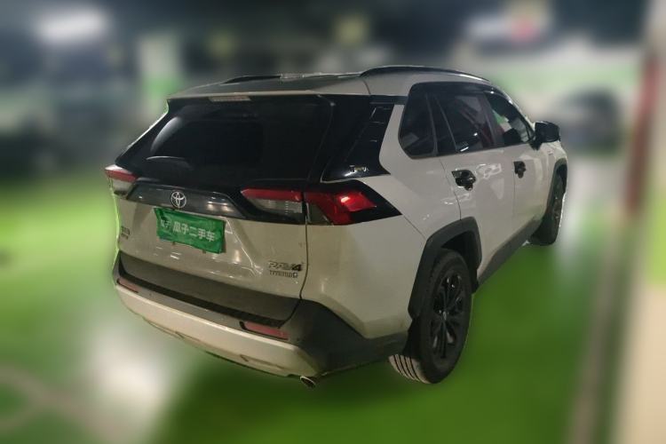 Used Toyota RAV4 2023 Dual-Engine 2.5L E-CVT Four-Wheel Drive Elite Plus Edition Rear Right 45 Deg