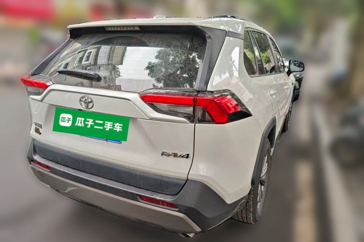 Used Toyota RAV4 2023 2.0L CVT Two-Wheel Drive 20th Anniversary Platinum Edition Rear Right 45 Deg