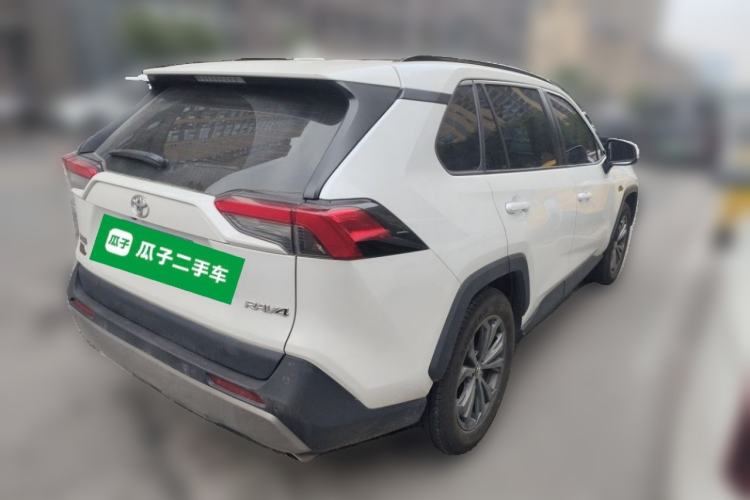 Used Toyota RAV4 2023 2.0L CVT Two-Wheel Drive 20th Anniversary Platinum Edition Rear Right 45 Deg