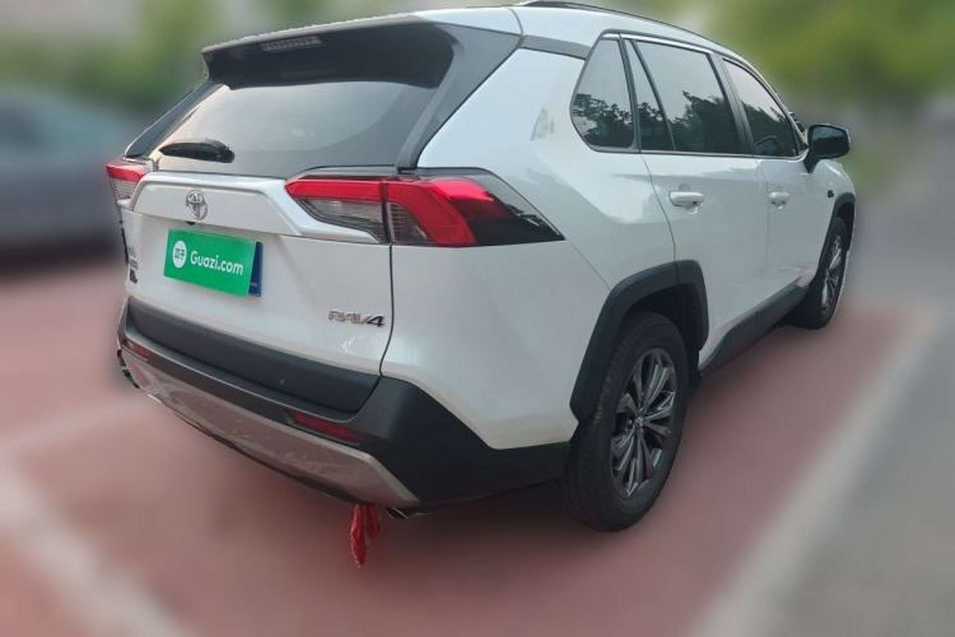 Used Toyota RAV4 2023 2.0L CVT Two-Wheel Drive 20th Anniversary Platinum Edition Rear Right 45 Deg