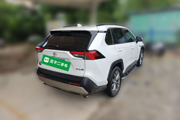 Used Toyota RAV4 2023 2.0L CVT Two-Wheel Drive 20th Anniversary Platinum Edition Rear Right 45 Deg