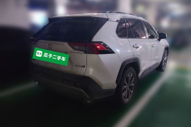Used Toyota RAV4 2023 2.0L CVT Two-Wheel Drive 20th Anniversary Platinum Edition Rear Right 45 Deg