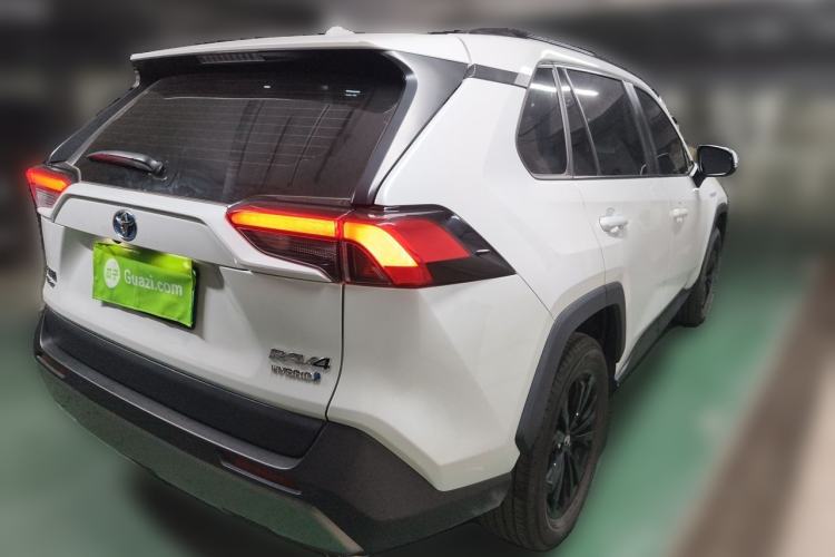 Used Toyota RAV4 2023 Dual-Engine 2.5L E-CVT Four-Wheel Drive Elite Plus Edition Rear Right 45 Deg