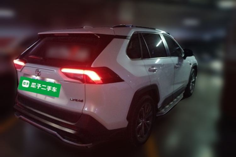 Used Toyota RAV4 2023 2.0L CVT Two-Wheel Drive 20th Anniversary Platinum Edition Rear Right 45 Deg