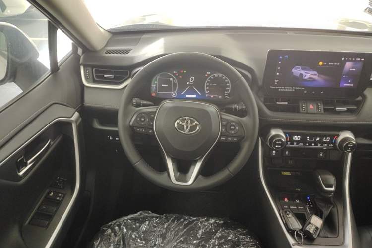 Used Toyota RAV4 2023 Dual-Engine 2.5L E-CVT Two-Wheel Drive Elite Plus Edition Steering Wheel
