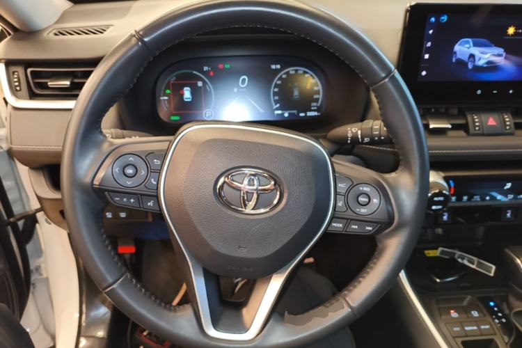 Used Toyota RAV4 2023 Dual-Engine 2.5L E-CVT Two-Wheel Drive Elite Plus Edition Steering Wheel