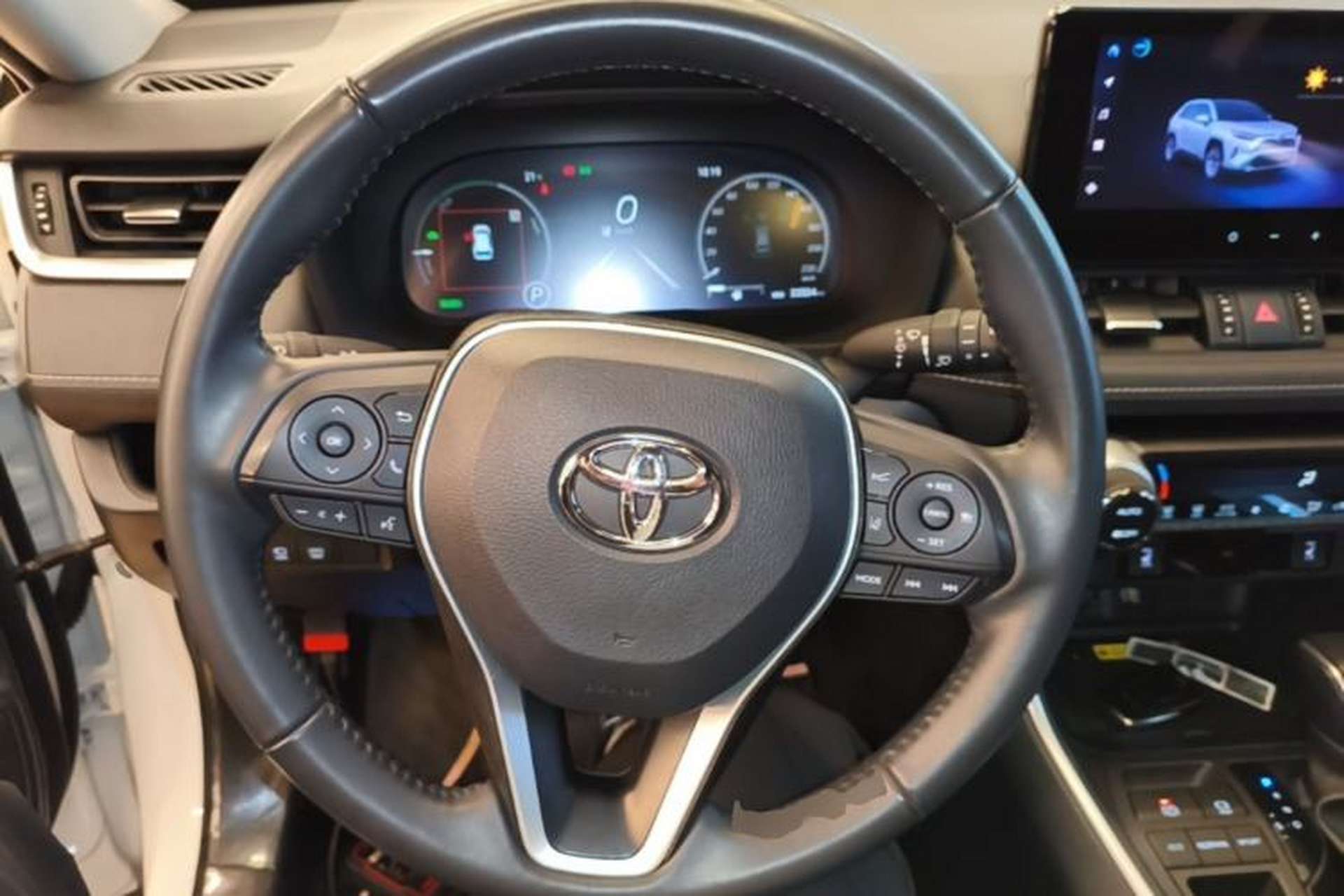 Used Toyota RAV4 2023 Dual-Engine 2.5L E-CVT Two-Wheel Drive Elite Plus Edition Steering Wheel