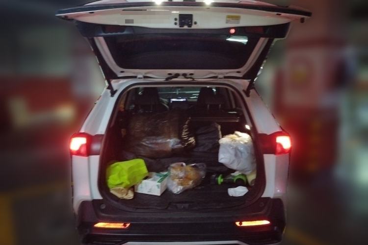 Used Toyota RAV4 2023 2.0L CVT Two-Wheel Drive 20th Anniversary Platinum Edition Trunk