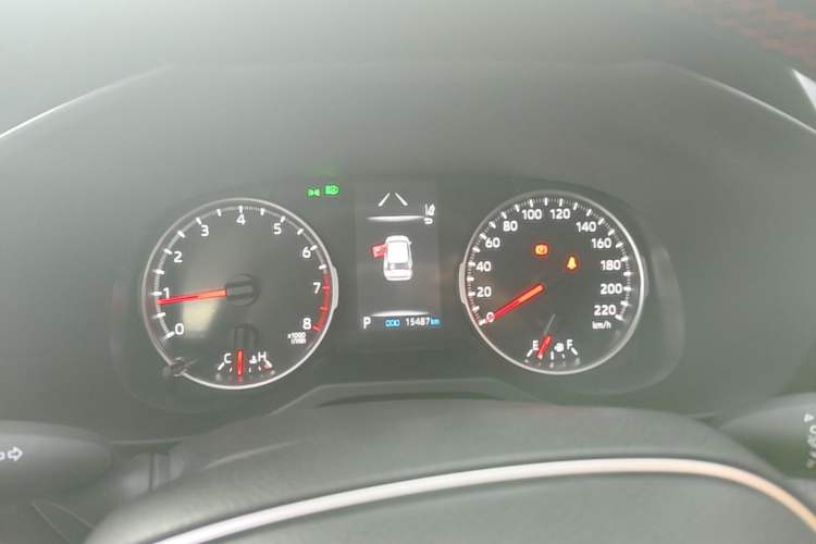 Used Toyota RAV4 2024 2.0L CVT Two-Wheel Drive Urban Edition Instrument Cluster