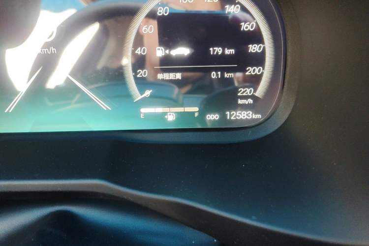 Used Toyota RAV4 2024 2.0L CVT Two-Wheel Drive Fashion Plus Edition Odometer Close Up