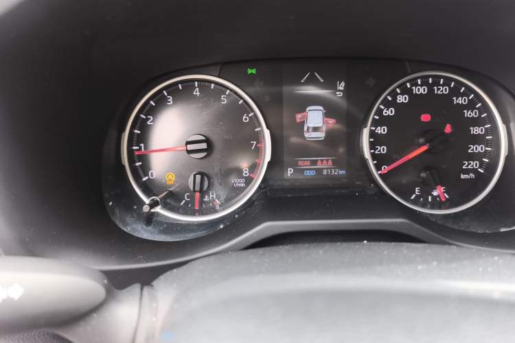 Used Toyota RAV4 2024 2.0L CVT Two-Wheel Drive Urban Edition Odometer Close Up