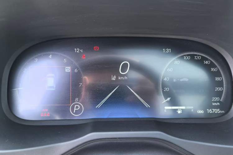 Used Toyota RAV4 2024 2.0L CVT 4x4 Explorer Plus Edition Odometer Close Up