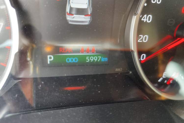Used Toyota RAV4 2024 2.0L CVT Two-Wheel Drive Urban Edition Odometer Close Up
