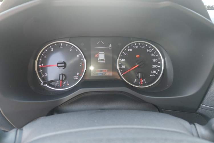 Used Toyota RAV4 2024 2.0L CVT Two-Wheel Drive Urban Edition Odometer Close Up